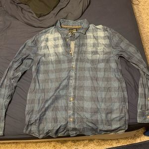 Blue Crown button down shirt